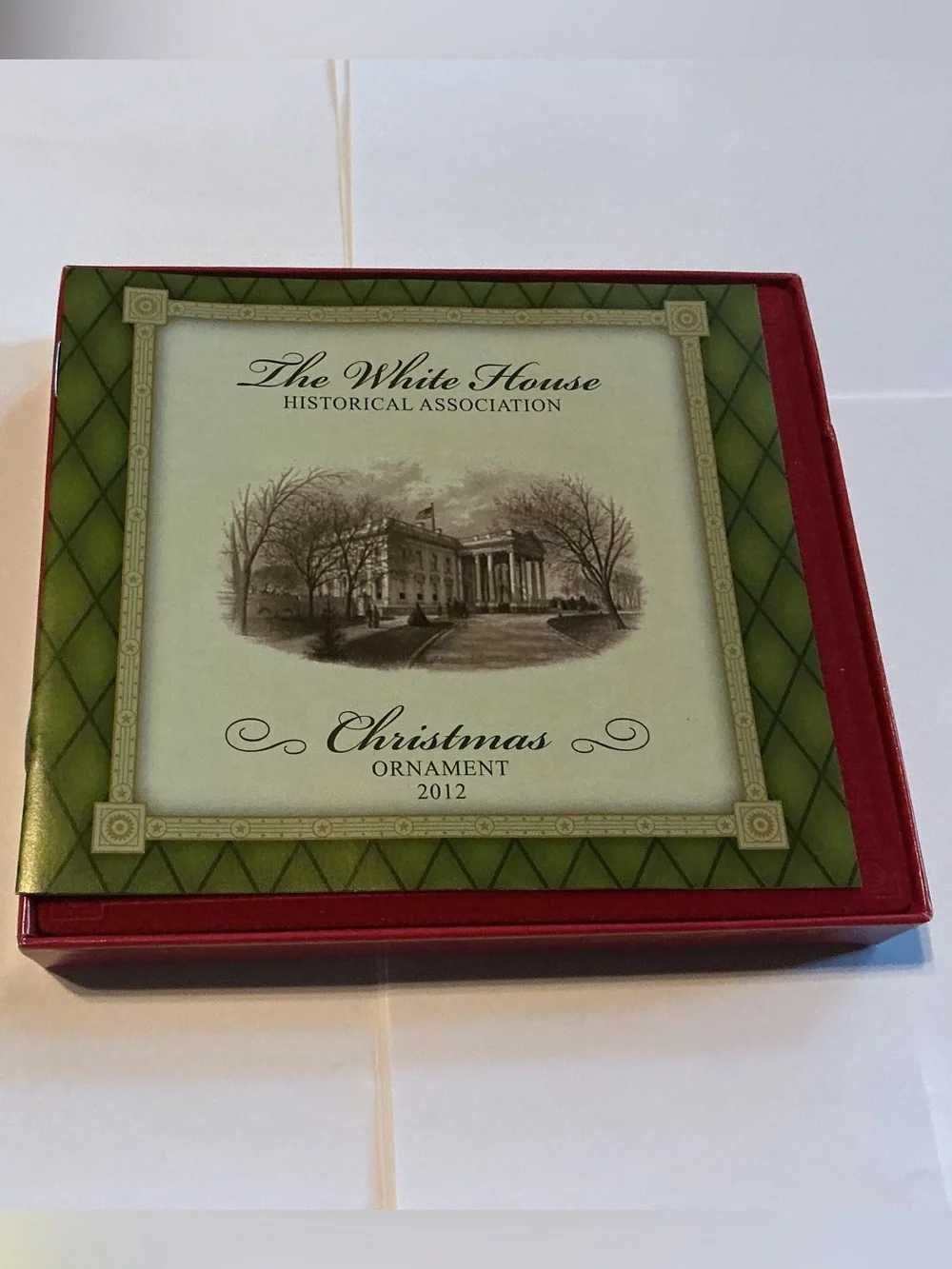 2012 Xmas Ornament from The White House Historical Association
